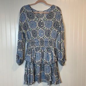 dee elly Long Sleeve Dress Med